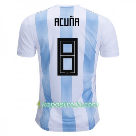 Billiga Fotbollströjor Argentina Acuna 8 VM 2018 Hemma tröja